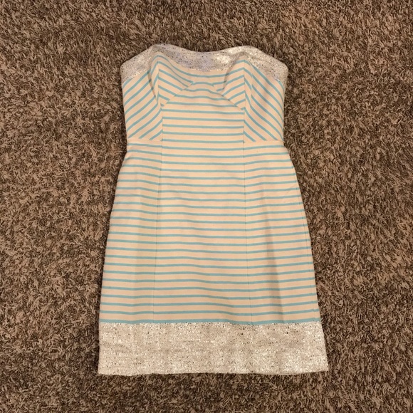 SOLD NWT Lilly Pulitzer Remi Dress in Blue Horizon - Picture 2 of 6